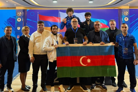 Azərbaycanlı idmançı Avropa çempionatında üç medal qazandı