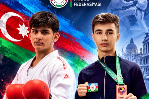 Два азербайджанских каратиста вышли в финал чемпионата мира в Польше