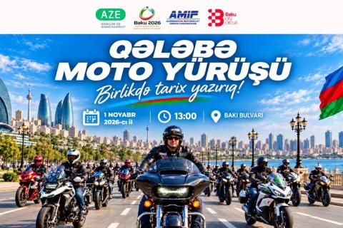 Bakıda “Qələbə Moto Yürüşü 2026” festivalı keçiriləcək