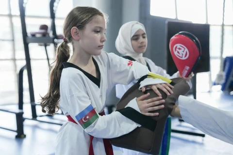 Сборная Азербайджана по таэквондо завершила сборы перед чемпионатом Европы - ФОТО