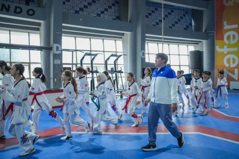 Сборная Азербайджана по таэквондо завершила сборы перед чемпионатом Европы - ФОТО