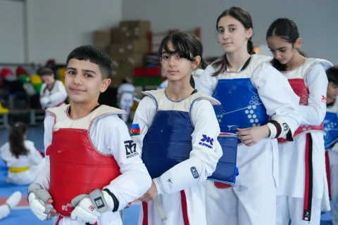 Сборная Азербайджана по таэквондо завершила сборы перед чемпионатом Европы - ФОТО