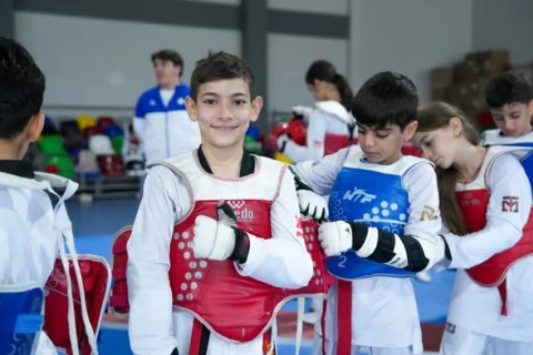Сборная Азербайджана по таэквондо завершила сборы перед чемпионатом Европы - ФОТО