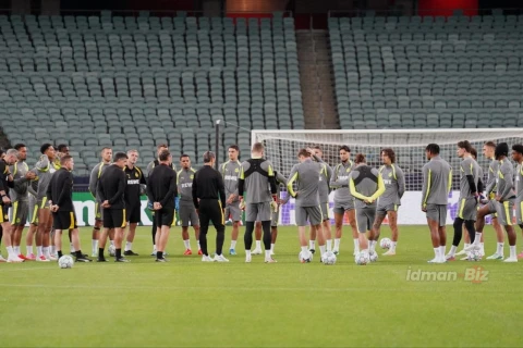 “Borussiya Dortmund” “Sabah”la oyun öncəsi son məşqini keçirdi