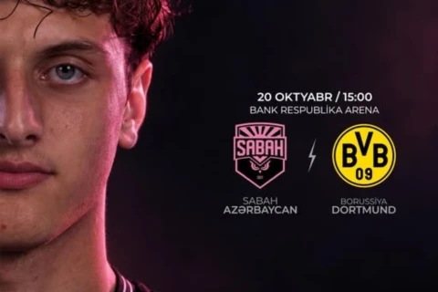“Sabah”ın gəncləri “Borussiya Dortmund”la qarşılaşacaq