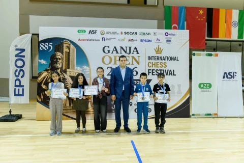 “Ganja Open 2026” beynəlxalq şahmat festivalına yekun vurulub - FOTO