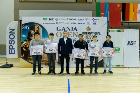 “Ganja Open 2026” beynəlxalq şahmat festivalına yekun vurulub - FOTO