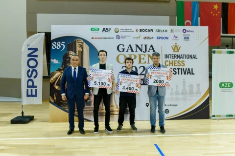 “Ganja Open 2026” beynəlxalq şahmat festivalına yekun vurulub - FOTO