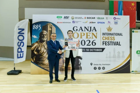 “Ganja Open 2026” beynəlxalq şahmat festivalına yekun vurulub - FOTO