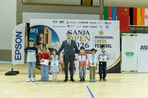“Ganja Open 2026” beynəlxalq şahmat festivalına yekun vurulub - FOTO