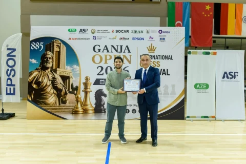 “Ganja Open 2026” beynəlxalq şahmat festivalına yekun vurulub - FOTO