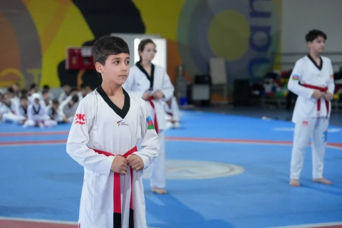 Azərbaycan Taekvondo Federasiyası dan imtahanı keçirib - FOTO