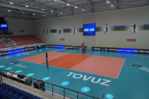 Tovuz Çempionlar Liqası matçına hazırdır - Arenada böyük dəyişikliklər - FOTO/VIDEO