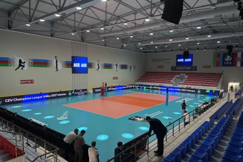 Tovuz Çempionlar Liqası matçına hazırdır - Arenada böyük dəyişikliklər - FOTO/VIDEO