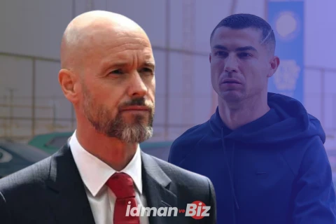“Ronaldu komandanı da, məni də yarı yolda qoydu”: Ten Haq “Mançester Yunayted”in sirlərini açıqladı