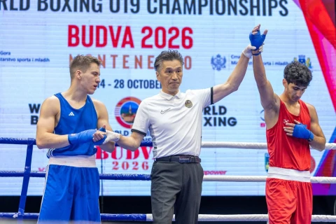 Boks üzrə U-19 dünya çempionatı: Azərbaycanın üç təmsilçisi qələbə qazanıb - FOTO