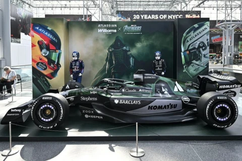 “Formula-1” və Marvel-dən qeyri-adi layihə: Williams Doktor Dum üslubunda bolid təqdim etdi