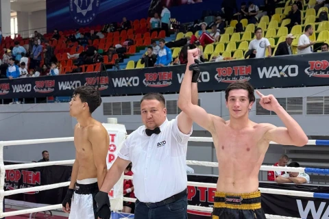 Kikboksçularımız Daşkənddə 38 medal qazandılar - FOTO