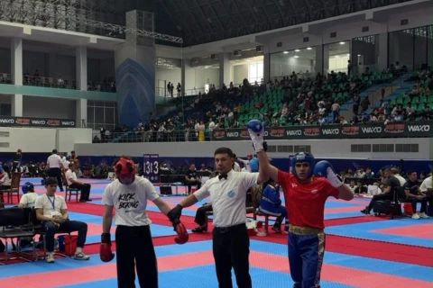 Kikboksçularımız Daşkənddə 38 medal qazandılar - FOTO