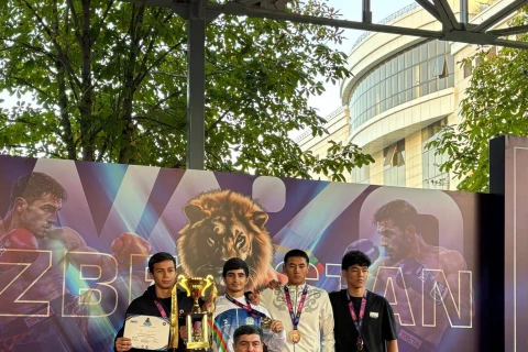 Kikboksçularımız Daşkənddə 38 medal qazandılar - FOTO