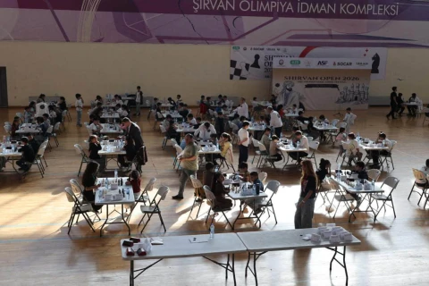 “Shirvan Open 2026” Beynəlxalq Şahmat Festivalının açılış mərasimi baş tutub - FOTO