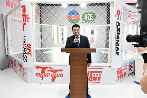 Lökbatanda yeni idman zalı açıldı - Fərid Qayıbov mərasimdə iştirak etdi