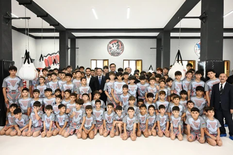 Lökbatanda yeni idman zalı açıldı - Fərid Qayıbov mərasimdə iştirak etdi