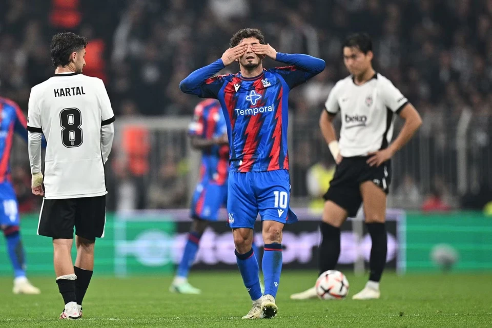 Avropa Liqası: “Beşiktaş” azlıqda “Kristal Palas”dan xal aldı, “Milan” İngiltərədə məğlub oldu