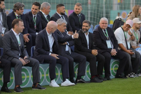 FIFA prezidenti Hövsan Yarış Kompleksini ziyarət edib - FOTO/VİDEO