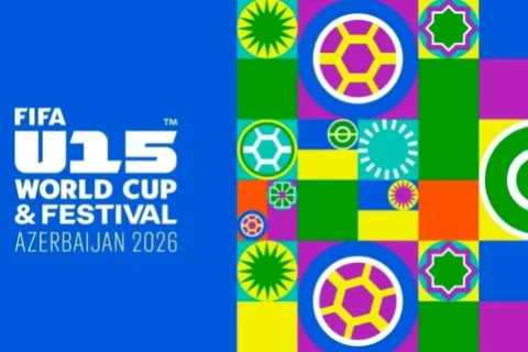 Prezident İlham Əliyev Bakıda FIFA U-15 dünya çempionatının açılış mərasimini izləyir