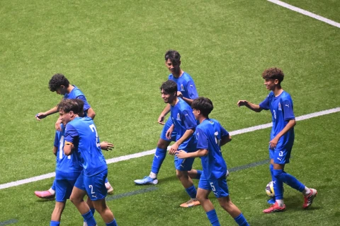 Canni İnfantino İlham Əliyevlə görüşündən yazdı: “Futbol körpülər qurur, dostluqlar yaradır”