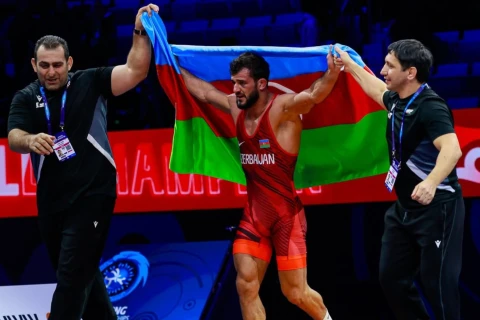 Sənan Süleymanov: “Bir ay əvvəl dünya çempionu olacağımı yazmışdım” - FOTO/VİDEO