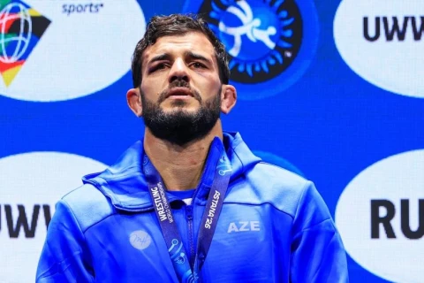 Sənan Süleymanov: “Bir ay əvvəl dünya çempionu olacağımı yazmışdım” - FOTO/VİDEO