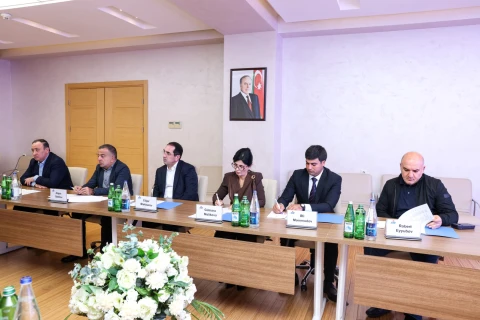 Azərbaycan Velosiped İdmanı Federasiyasının İcraiyyə Komitəsinin iclası keçirilib - FOTO