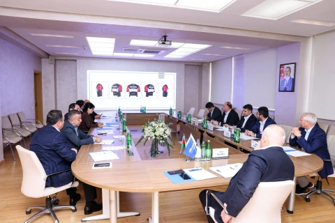 Azərbaycan Velosiped İdmanı Federasiyasının İcraiyyə Komitəsinin iclası keçirilib - FOTO
