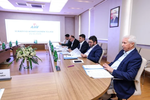 Azərbaycan Velosiped İdmanı Federasiyasının İcraiyyə Komitəsinin iclası keçirilib - FOTO