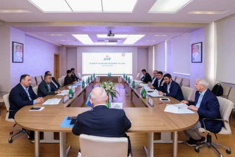 Azərbaycan Velosiped İdmanı Federasiyasının İcraiyyə Komitəsinin iclası keçirilib - FOTO