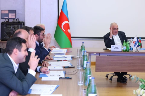 Azərbaycan Velosiped İdmanı Federasiyasının İcraiyyə Komitəsinin iclası keçirilib - FOTO