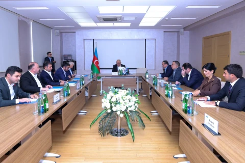 Azərbaycan Velosiped İdmanı Federasiyasının İcraiyyə Komitəsinin iclası keçirilib - FOTO
