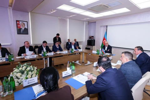 Azərbaycan Velosiped İdmanı Federasiyasının İcraiyyə Komitəsinin iclası keçirilib - FOTO