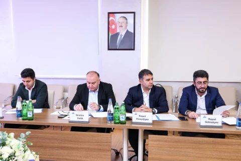Azərbaycan Velosiped İdmanı Federasiyasının İcraiyyə Komitəsinin iclası keçirilib - FOTO