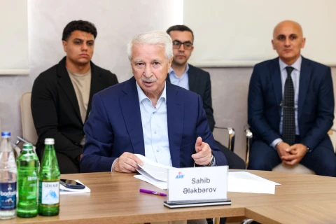 Azərbaycan Velosiped İdmanı Federasiyasının İcraiyyə Komitəsinin iclası keçirilib - FOTO