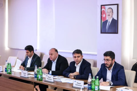 Azərbaycan Velosiped İdmanı Federasiyasının İcraiyyə Komitəsinin iclası keçirilib - FOTO