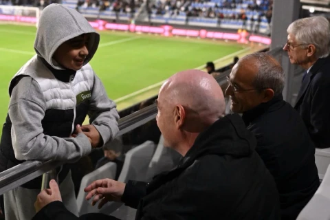 FIFA prezidenti “Sabah” - “Qarabağ” matçından paylaşım edib - FOTO