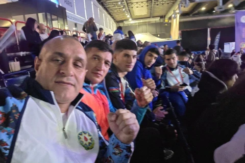 Muaytayçılarımız Avropa çempionatında dörd medal qazandılar - FOTO