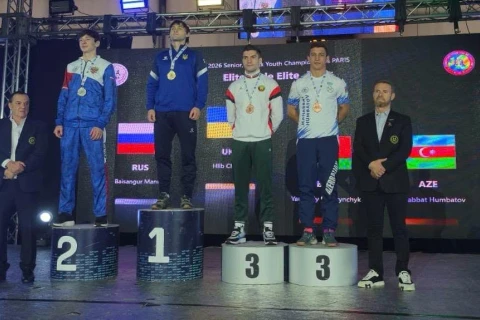 Muaytayçılarımız Avropa çempionatında dörd medal qazandılar - FOTO
