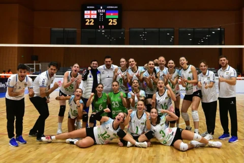 Azərbaycanın U-20 voleybolçu qızları EEVZA çempionatını beşinci yerdə başa vurdular - FOTO