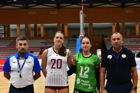 Azərbaycanın U-20 voleybolçu qızları EEVZA çempionatını beşinci yerdə başa vurdular - FOTO