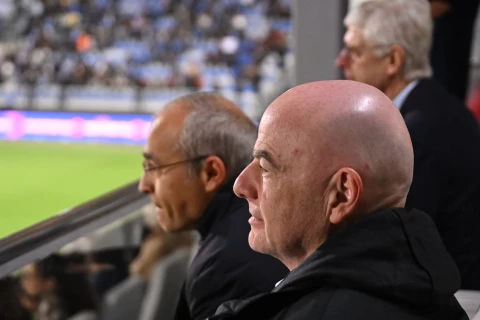 FIFA prezidenti “Sabah” - “Qarabağ” matçından paylaşım edib - FOTO
