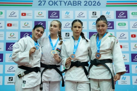 Bakıda 200 cüdoçu mübarizə apardı - Komanda hesabında qalib müəyyənləşdi